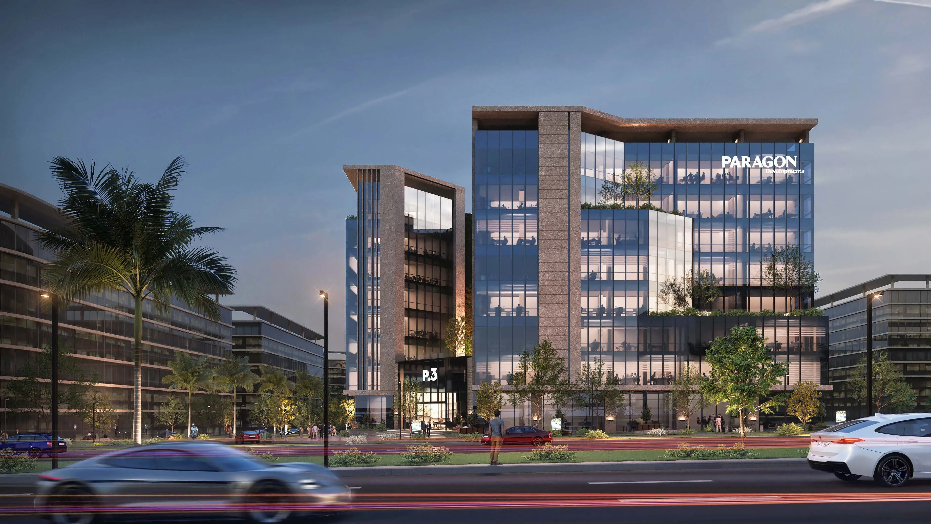 Office for sale in Paragon 3 in New Capital City of 86 m² with 0 bedrooms