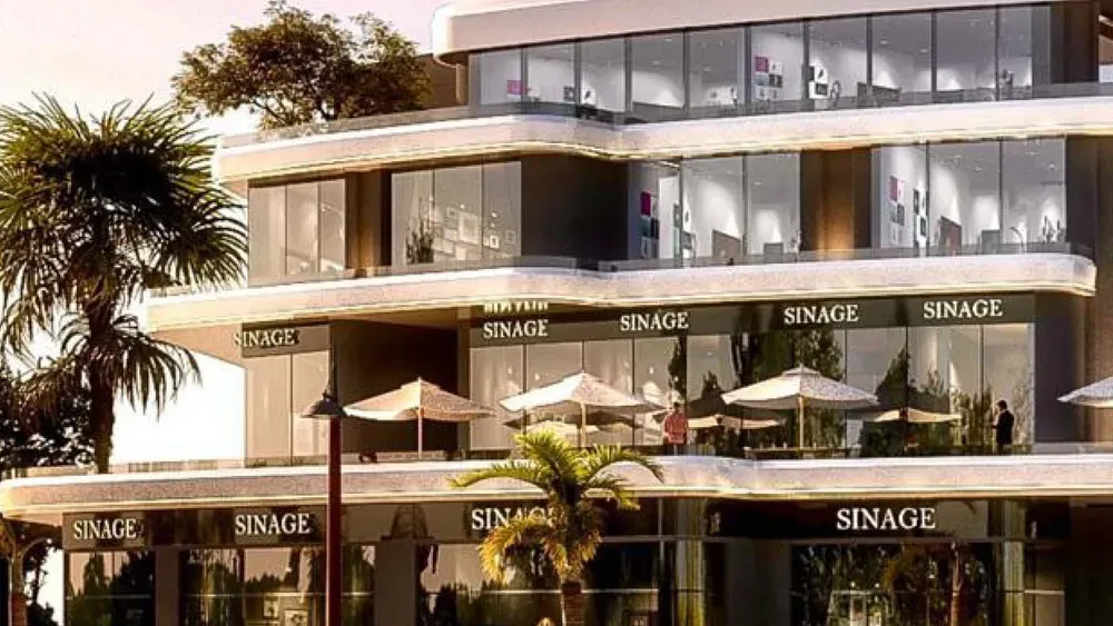 Retail for sale in White Walk in New Cairo of 99 m² with 0 bedrooms