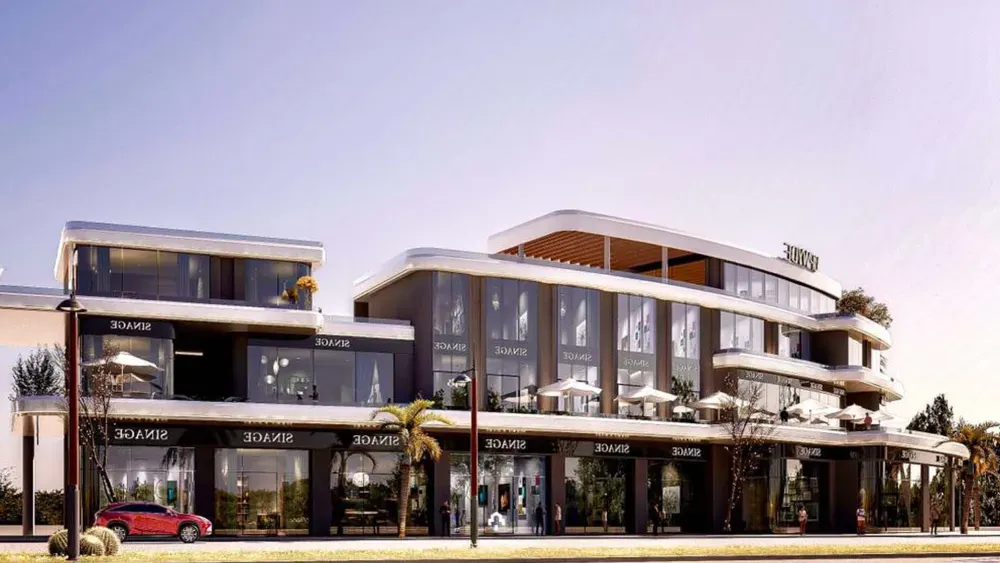 Retail for sale in White Walk in New Cairo of 99 m² with 0 bedrooms