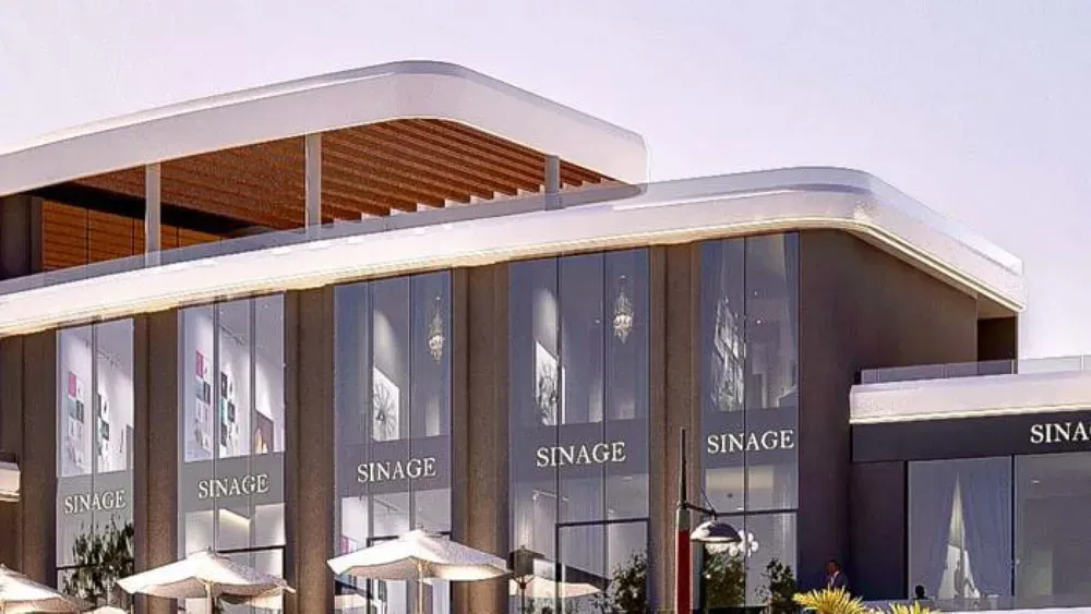 Retail for sale in White Walk in New Cairo of 99 m² with 0 bedrooms