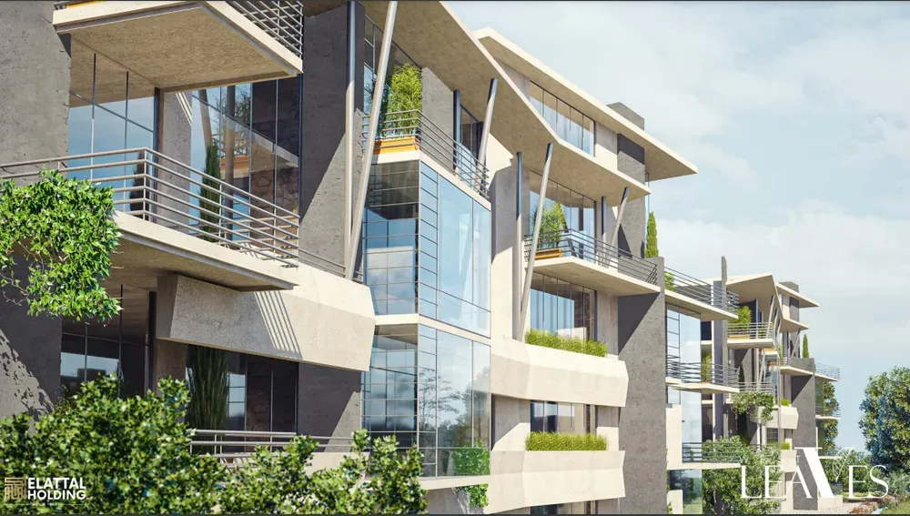 Apartment for sale in Leaves in 6th of October City of 105 m² with 2 bedrooms