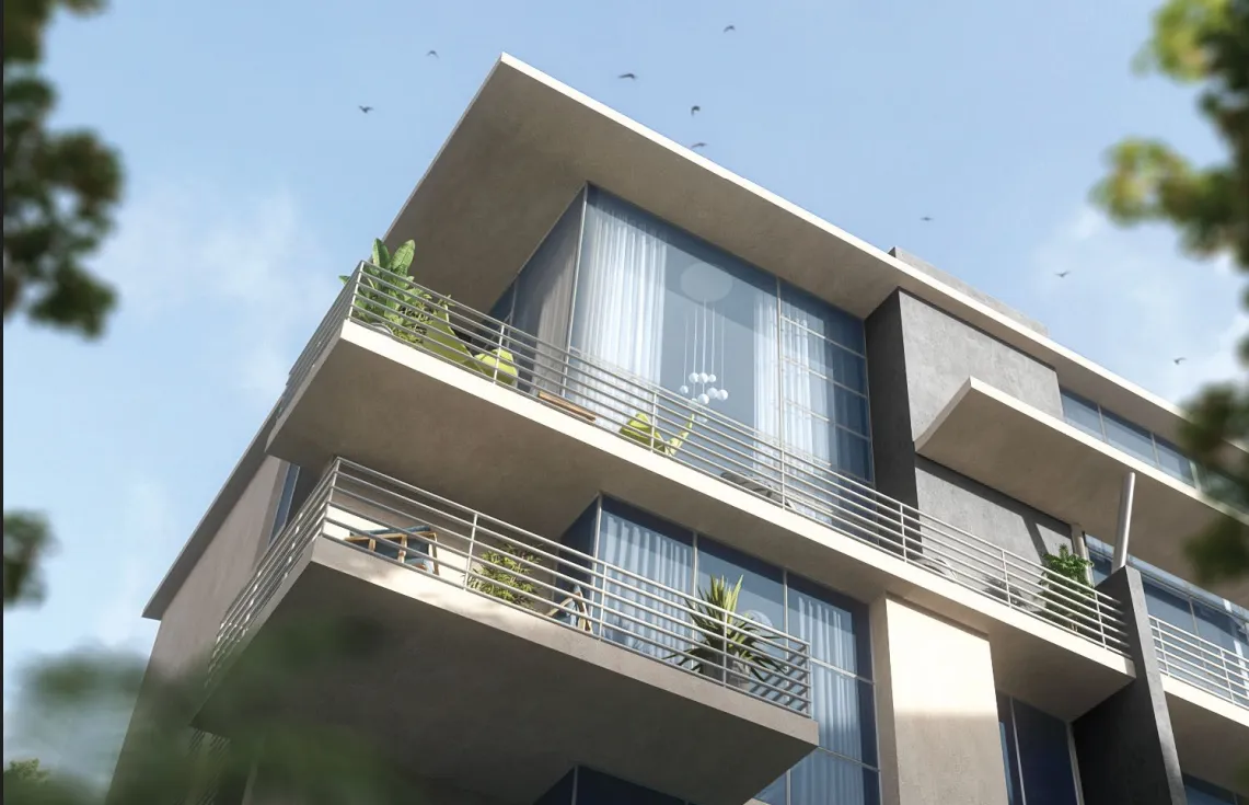 Apartment for sale in Leaves in 6th of October City of 105 m² with 2 bedrooms