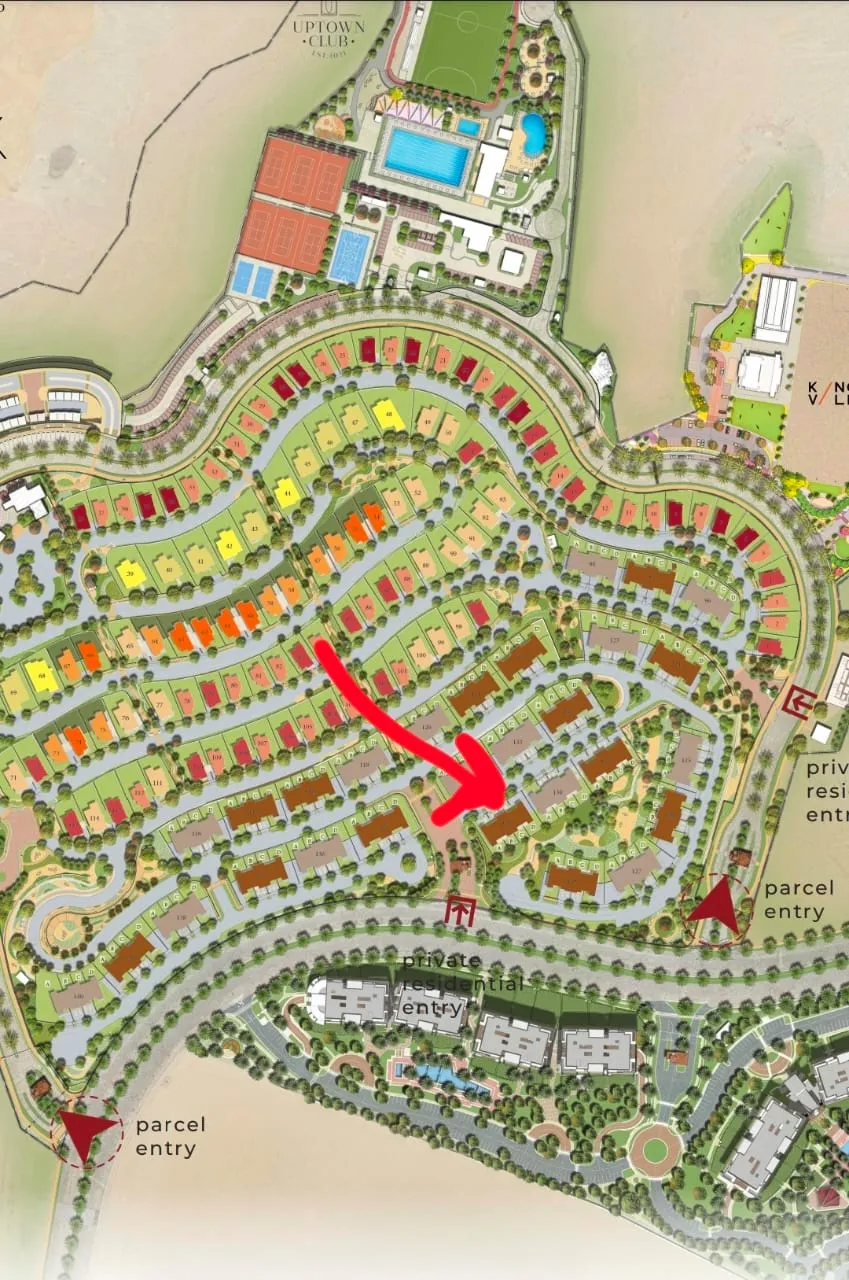 فيلا للبيع في أب تاون كايرو في مقطم بمساحة 0 م² تتكون من 4 غرف