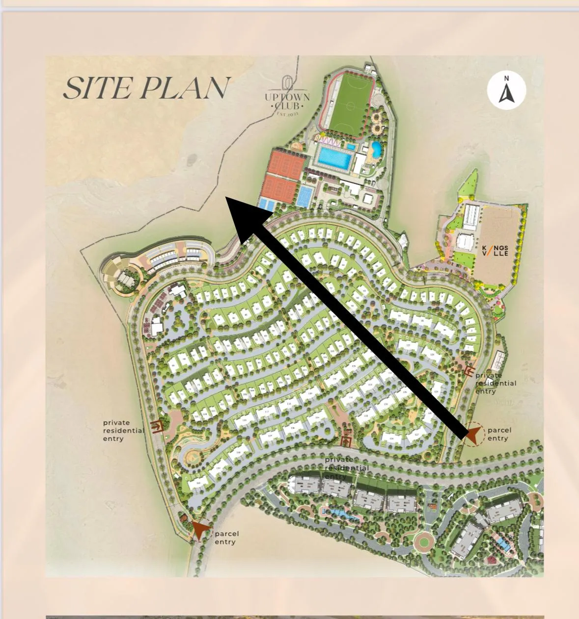 فيلا للبيع في أب تاون كايرو في مقطم بمساحة 0 م² تتكون من 4 غرف