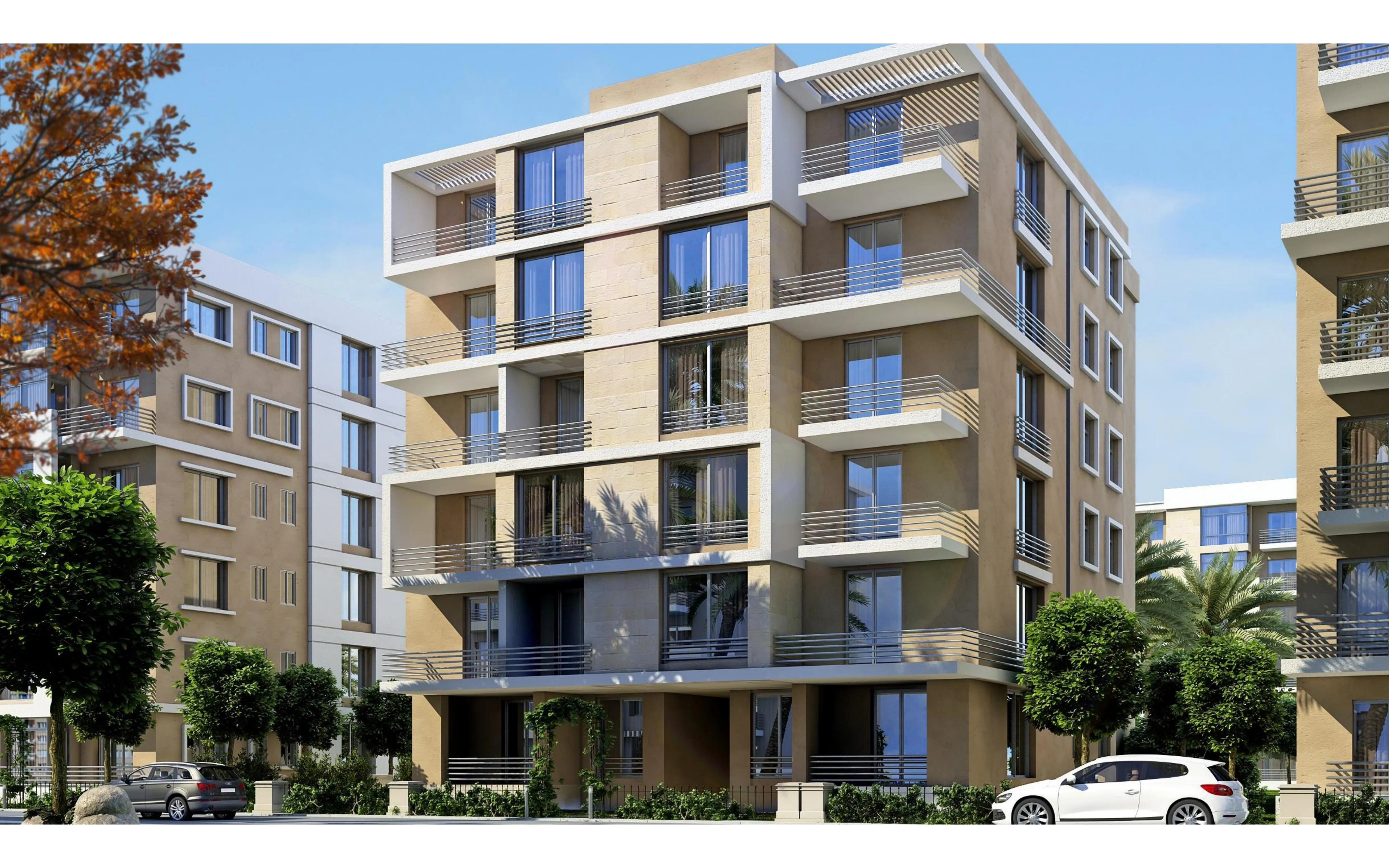 Apartment for sale in Tag Sultan in New Cairo of 0 m² with 2 bedrooms