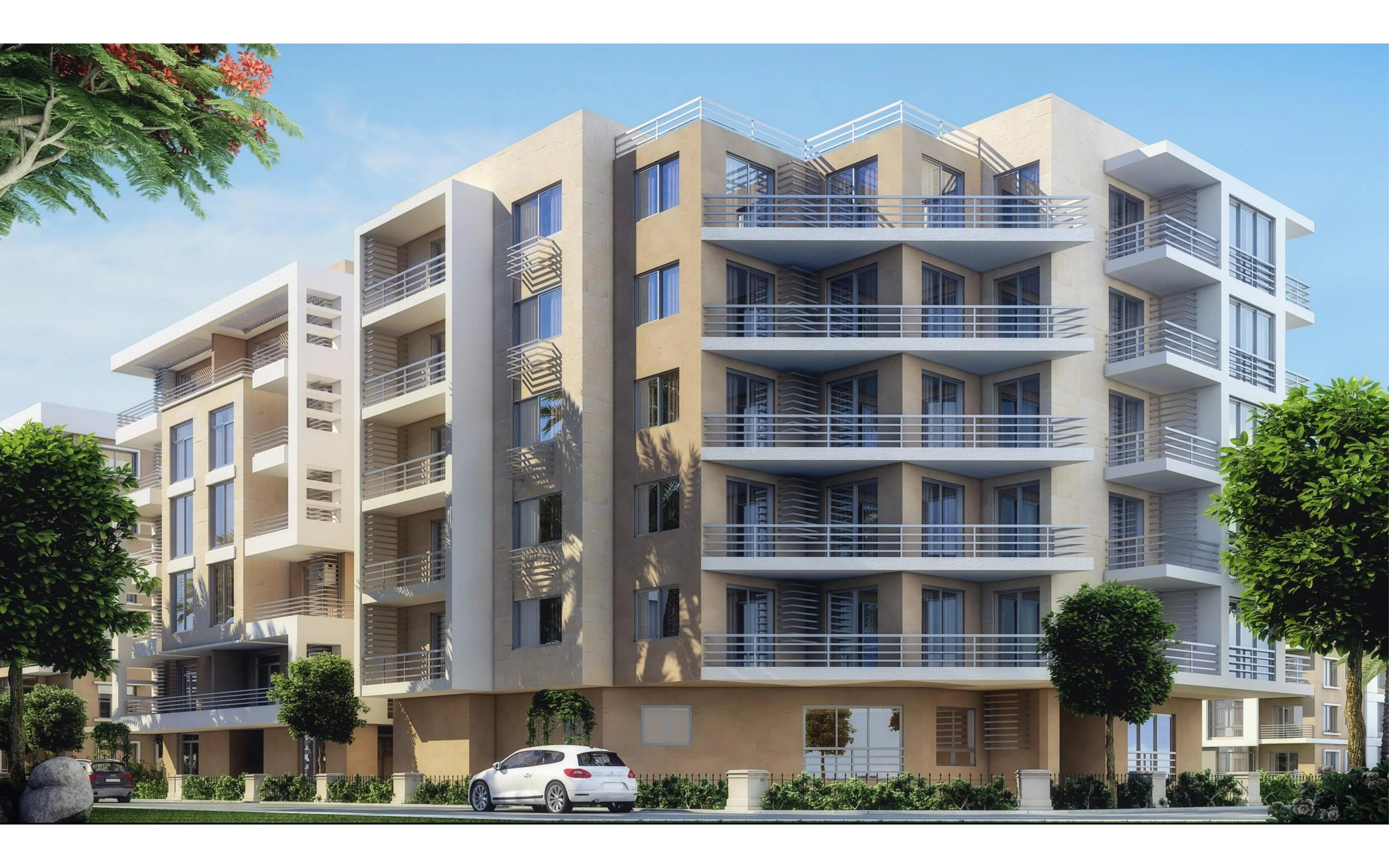 Apartment for sale in Tag Sultan in New Cairo of 0 m² with 2 bedrooms