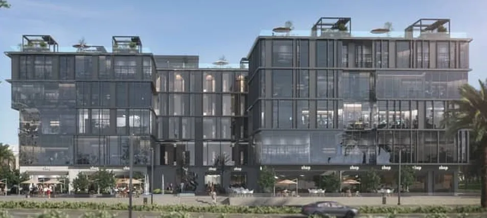 عيادة للبيع في  PK 2 بالم هيلز قطامية اكستنشن في جولدن سكوير بمساحة 58 م² تتكون من 0 غرف