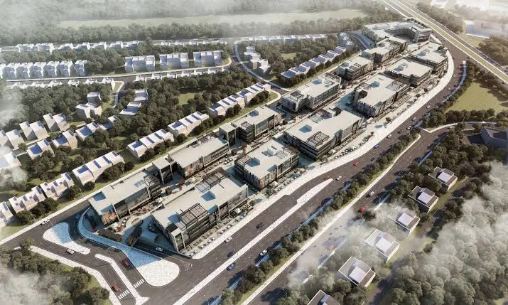 عيادة للبيع في  PK 2 بالم هيلز قطامية اكستنشن في جولدن سكوير بمساحة 58 م² تتكون من 0 غرف