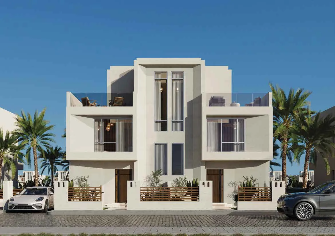 Twinhouse for sale in Mar Bay - Ras El Hekma  in Ras El Hekma of 220 m² with 4 bedrooms