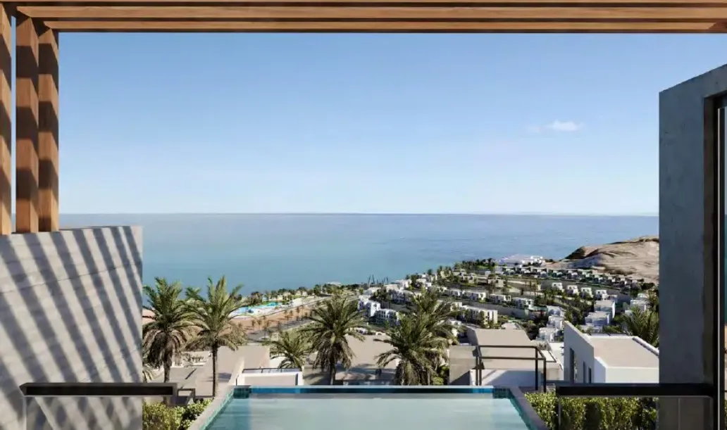 Chalet for sale in Majada Iwan in Ain Sokhna of 105 m² with 2 bedrooms