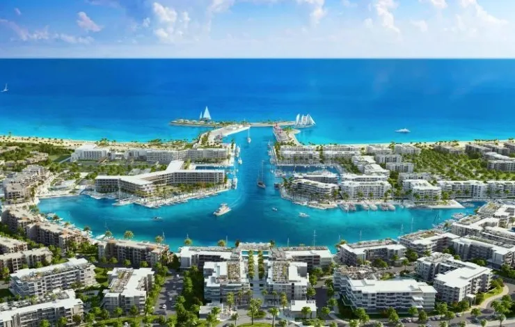 شاليه للبيع في مارينا 5 في الساحل الشمالي بمساحة 60 م² تتكون من 1 غرف