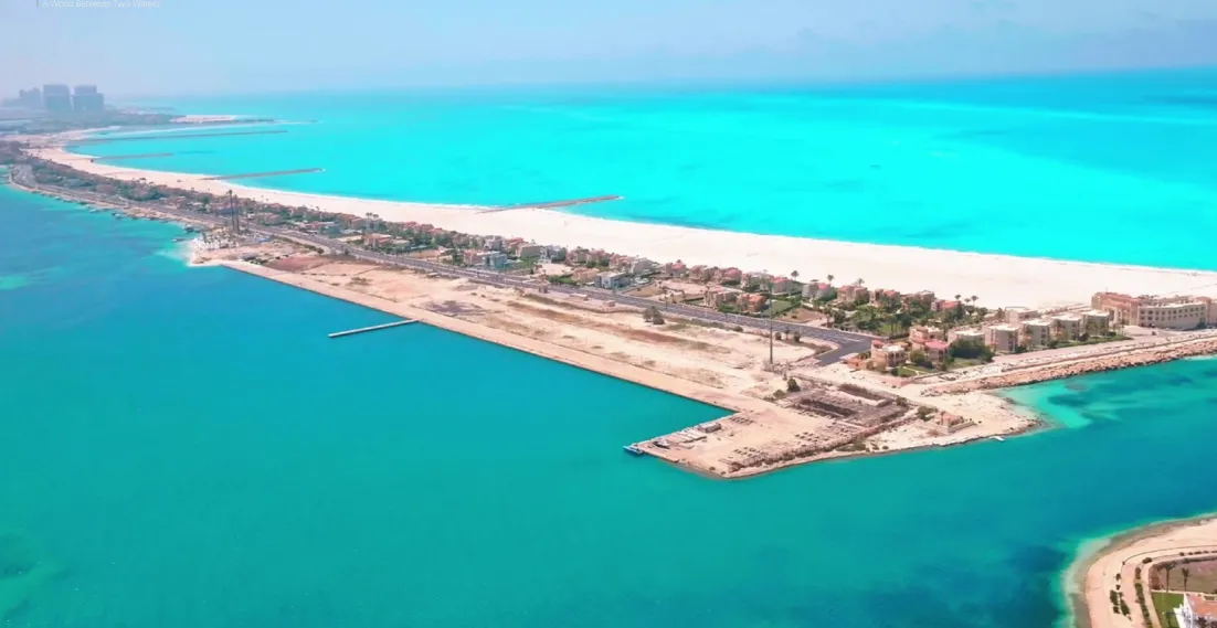 شاليه للبيع في مارينا 5 في الساحل الشمالي بمساحة 60 م² تتكون من 1 غرف