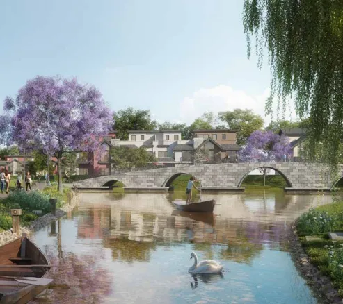 Townhouse for sale in The Wonder Marq in Mostakbal City of 208 m² with 3 bedrooms