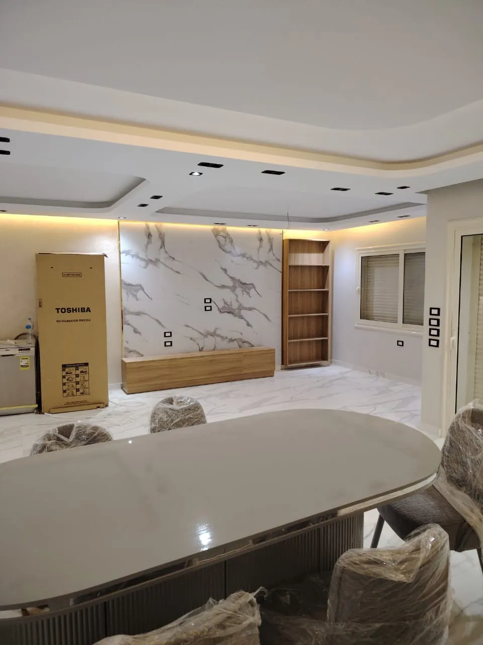 شقة للبيع في جايد في القاهرة الجديدة بمساحة 210 م² تتكون من 4 غرف