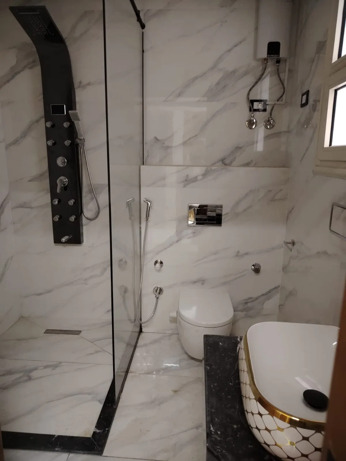 شقة للبيع في جايد في القاهرة الجديدة بمساحة 210 م² تتكون من 4 غرف