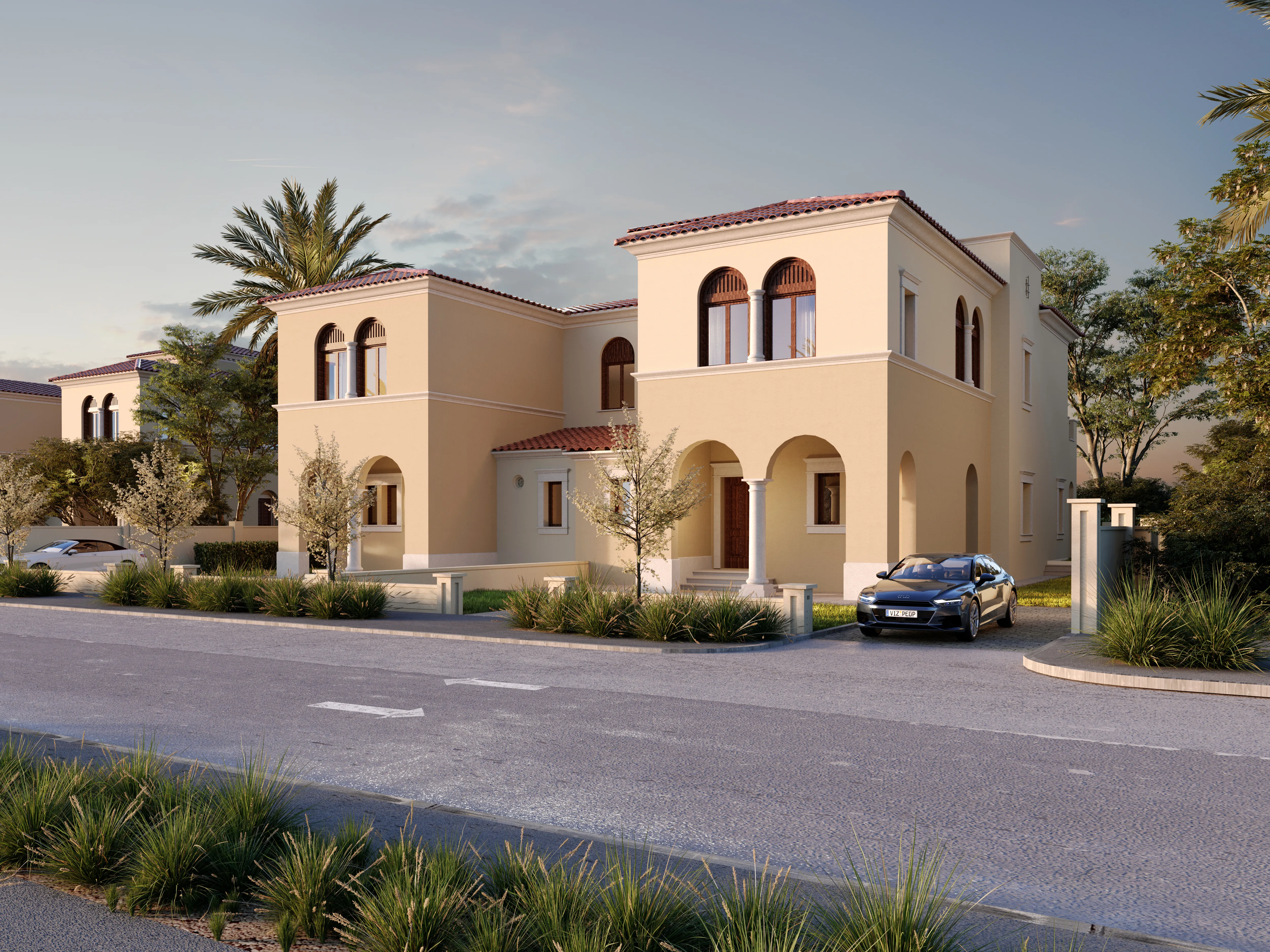 توين هاوس للبيع في سيتي جيت في القاهرة الجديدة بمساحة 270 م² تتكون من 3 غرف