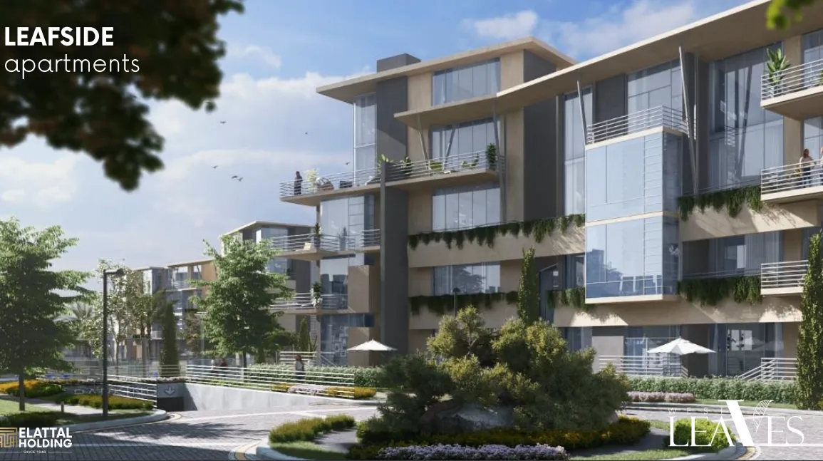 Apartment for sale in Leaves in 6th of October City of 125 m² with 2 bedrooms