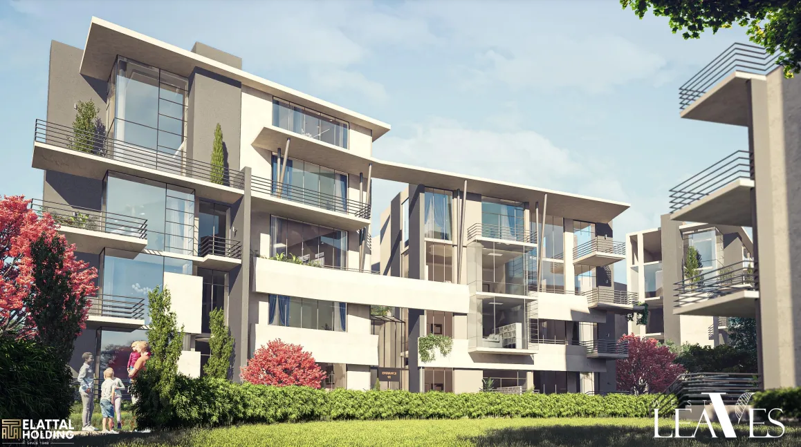 Apartment for sale in Leaves in 6th of October City of 125 m² with 2 bedrooms