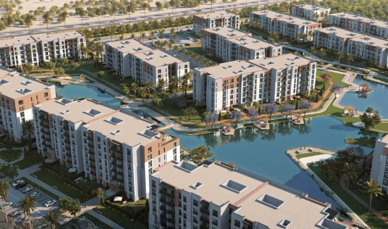 شقة للبيع في هاب تاون في مدينة المستقبل بمساحة 168 م² تتكون من 2 غرف