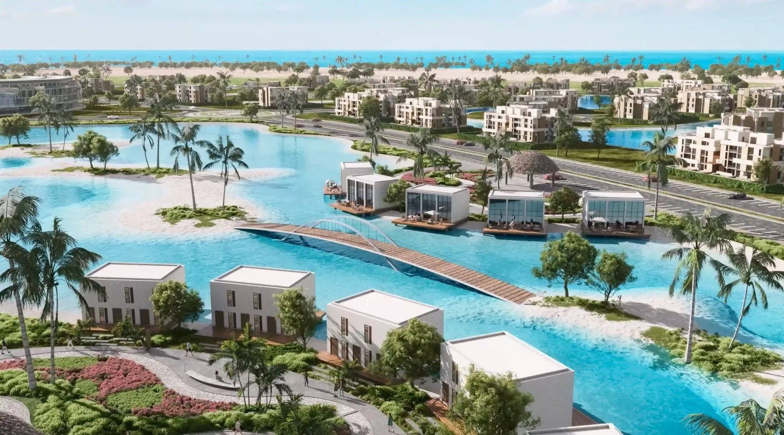 Chalet for sale in Zahra Morshedy Group in Al Alamein of 104 m² with 2 bedrooms