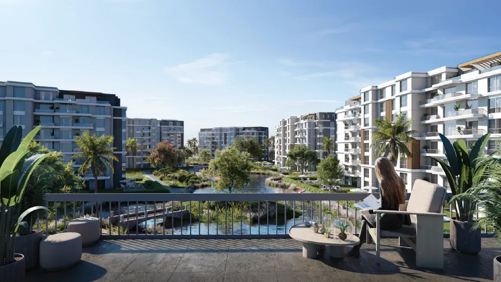 Apartment for sale in Palm Hills New Cairo in New Cairo of 128 m² with 2 bedrooms