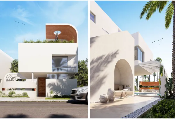 Villa for sale in Nord New Alamein in Al Alamein of 0 m² with 4 bedrooms