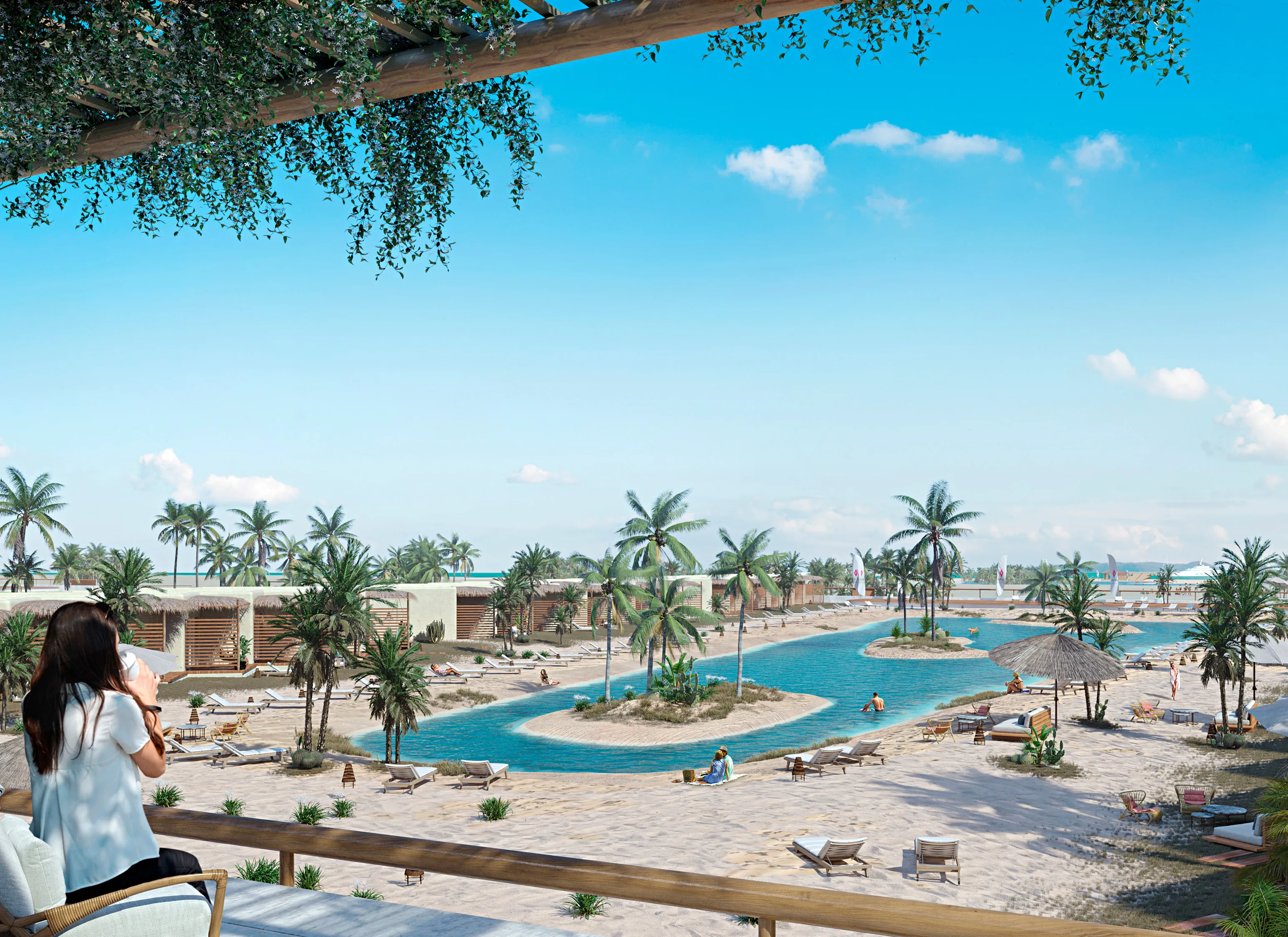 Chalet for sale in Hacienda Waters  in Ras El Hekma of 100 m² with 2 bedrooms