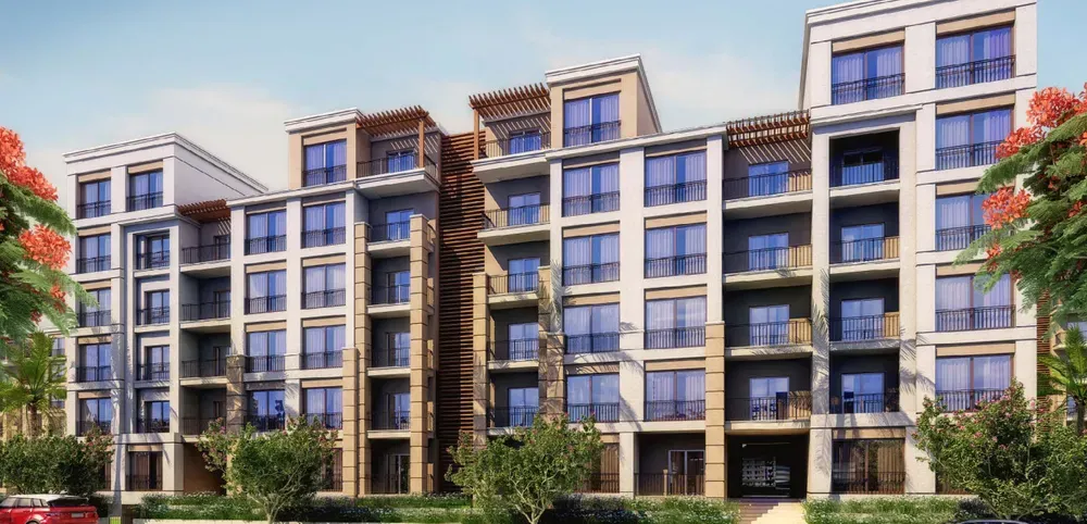 شقة للبيع في سراي في القاهرة الجديدة بمساحة 165 م² تتكون من 3 غرف