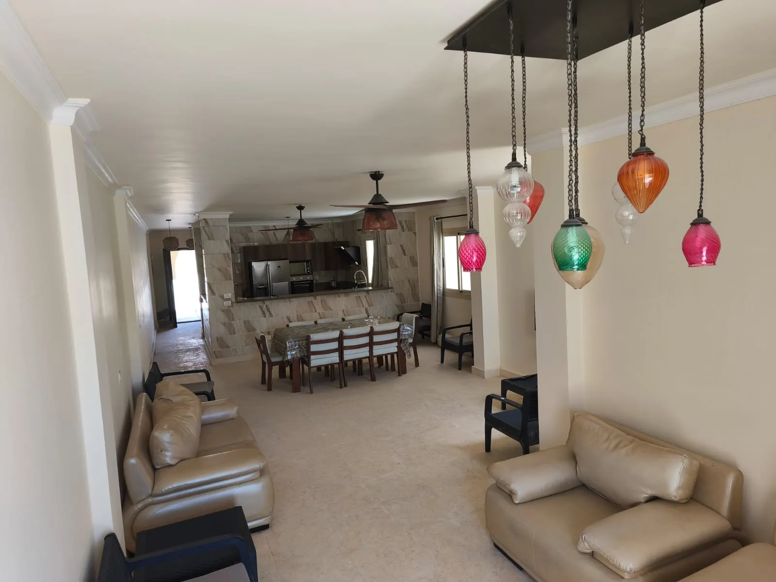 توين هاوس للبيع في ستيلا هايتس في سيدي عبد الرحمن بمساحة 180 م² تتكون من 3 غرف