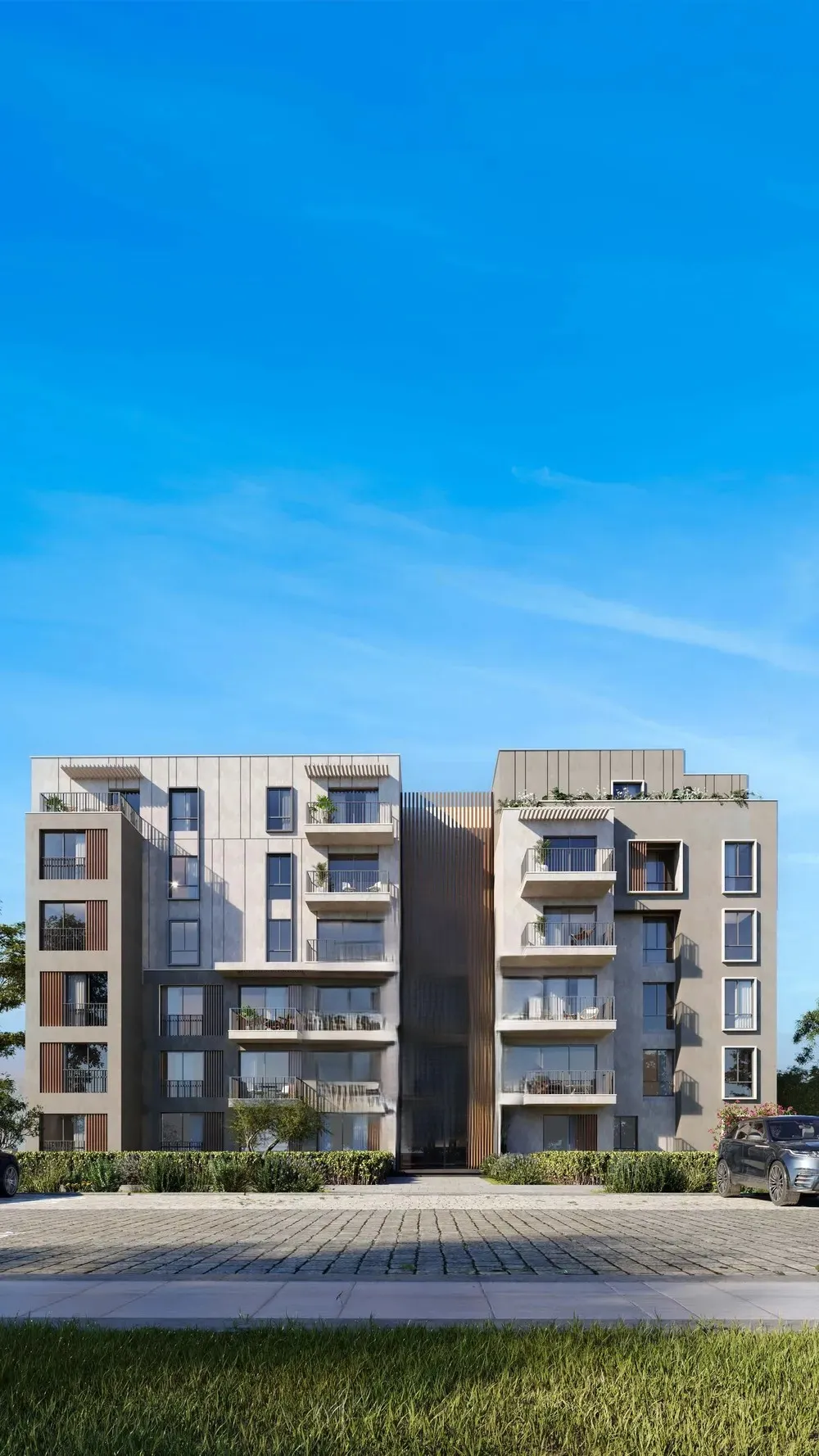 Apartment for sale in SODIC East in New Heliopolis of 129 m² with 2 bedrooms