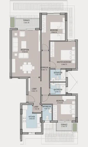  للبيع في سباير - كلوب هيلز في  بمساحة 0 م² تتكون من 0 غرف