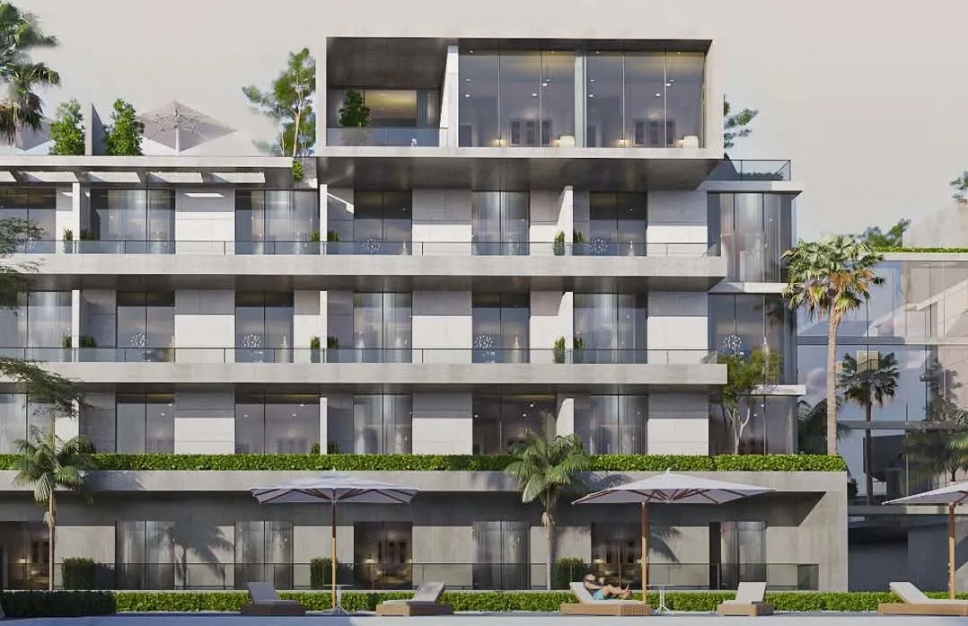 شقة للبيع في ذا ريد ريزيدنس في جولدن سكوير بمساحة 90 م² تتكون من 1 غرف