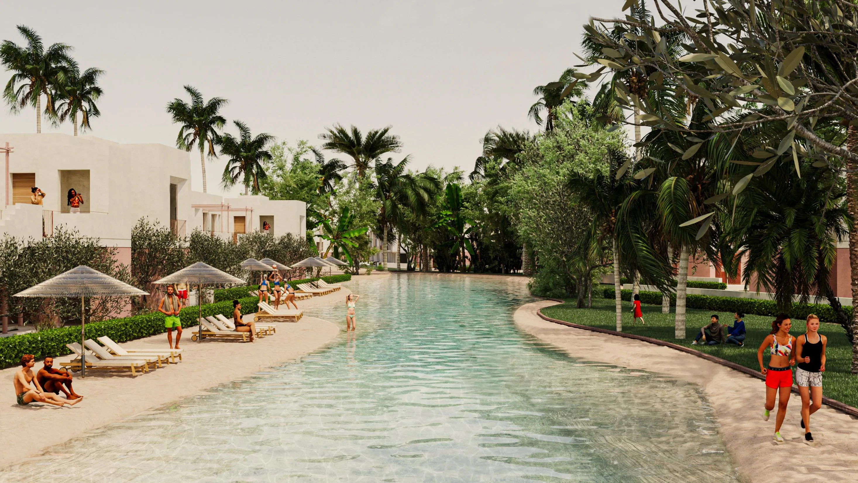 توين هاوس للبيع في جيفيرا في رأس الحكمة بمساحة 185 م² تتكون من 3 غرف