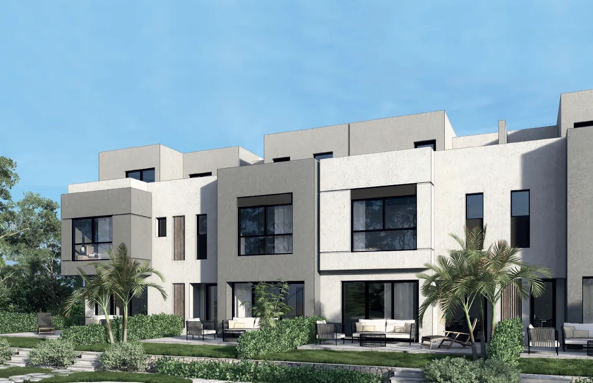 تاون هاوس للبيع في ايست شاير  في القاهرة الجديدة بمساحة 261 م² تتكون من 3 غرف