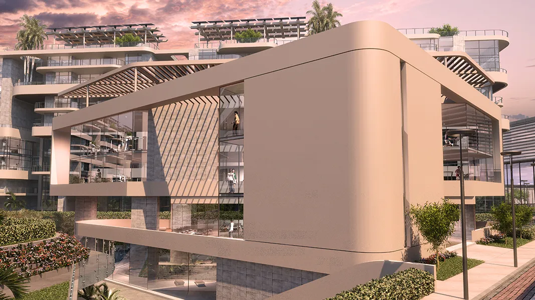 Apartment for sale in The Curve in New Capital City of 65 m² with 1 bedrooms