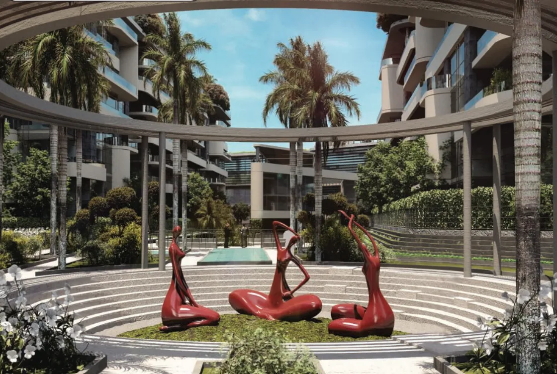 Apartment for sale in The Curve in New Capital City of 65 m² with 1 bedrooms