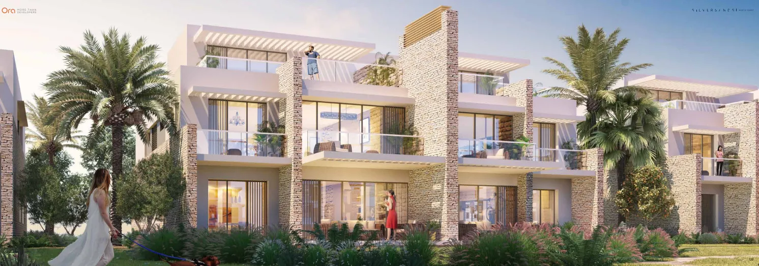 Chalet for sale in Silversands  in Sidi Heneish of 223 m² with 3 bedrooms