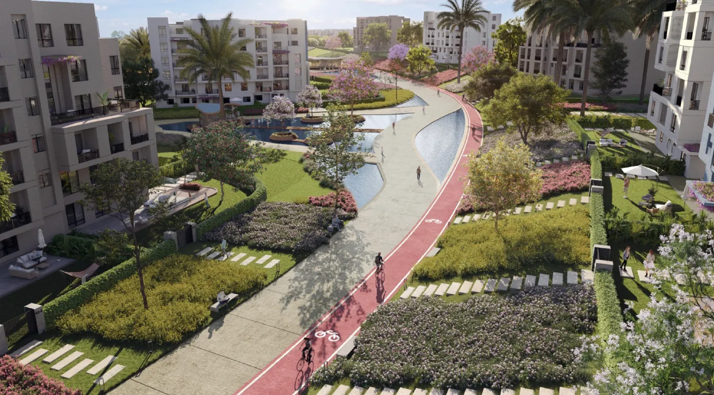 Duplex for sale in O West Orascom in October Gardens of 212 m² with 3 bedrooms