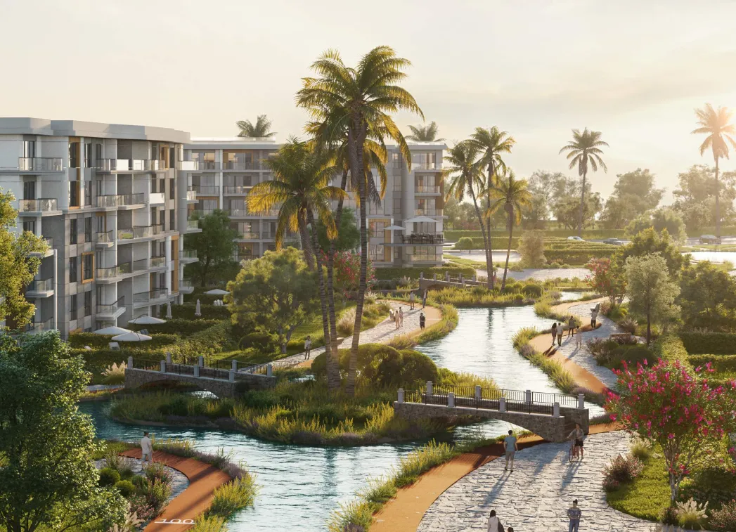 Apartment for sale in Palm Hills New Cairo in New Cairo of 128 m² with 2 bedrooms
