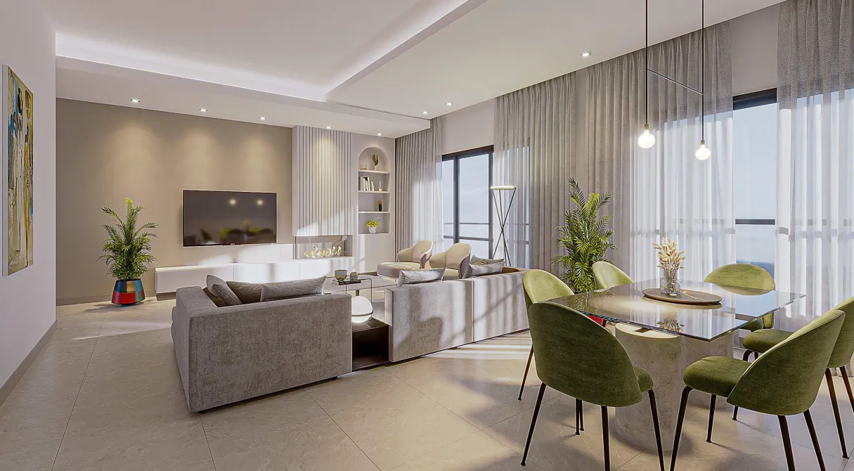 Apartment for sale in Palm Hills New Cairo in New Cairo of 128 m² with 2 bedrooms