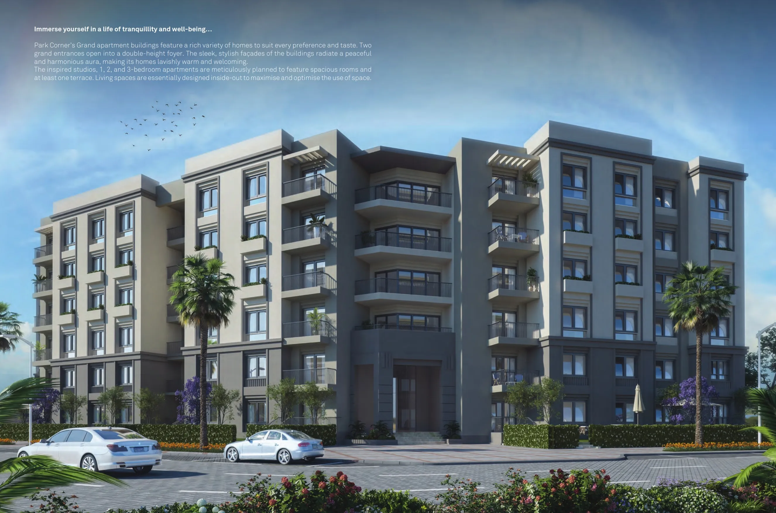 Apartment for sale in Hyde Park in New Cairo of 0 m² with 1 bedrooms