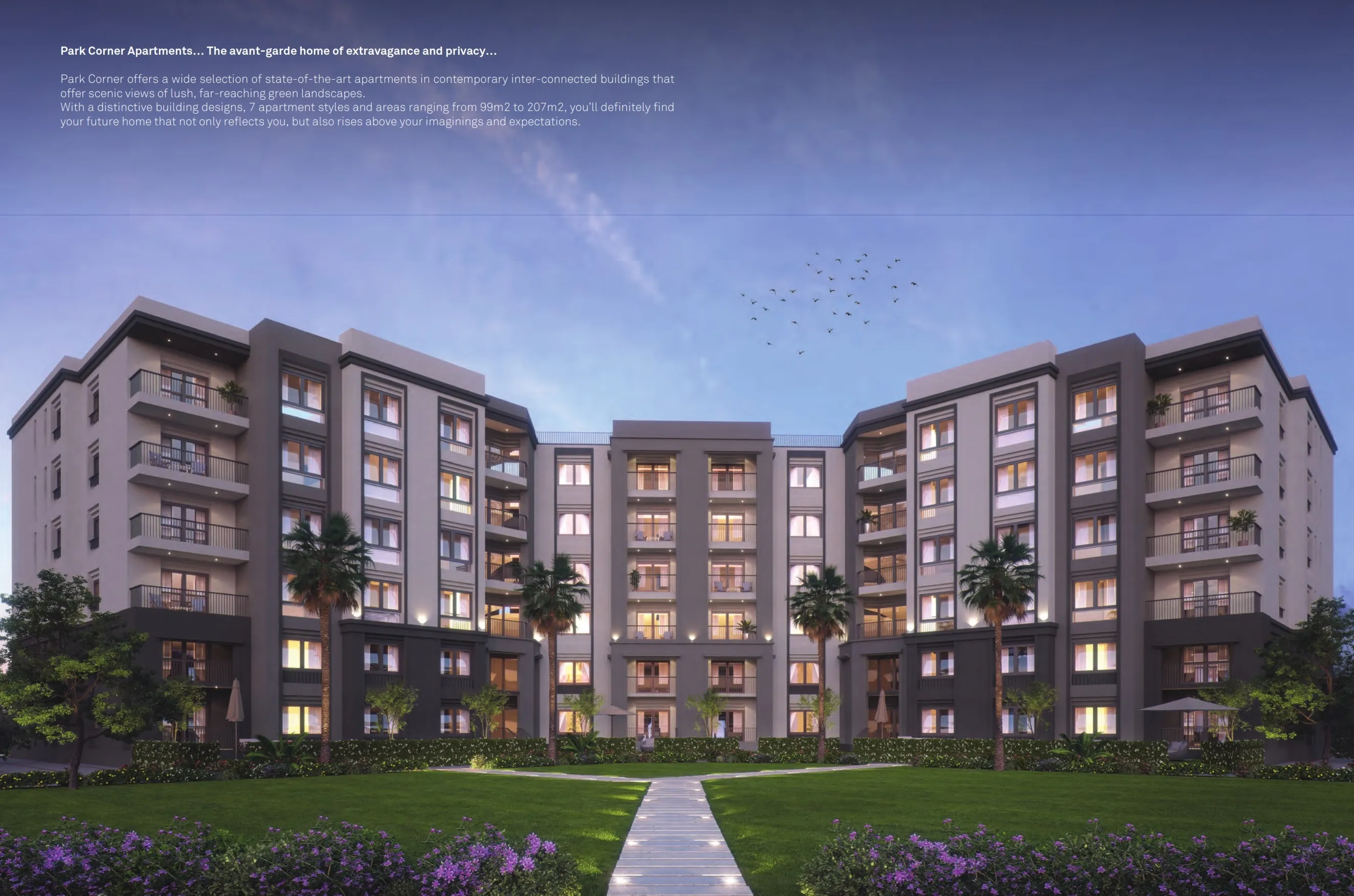 Apartment for sale in Hyde Park in New Cairo of 0 m² with 1 bedrooms