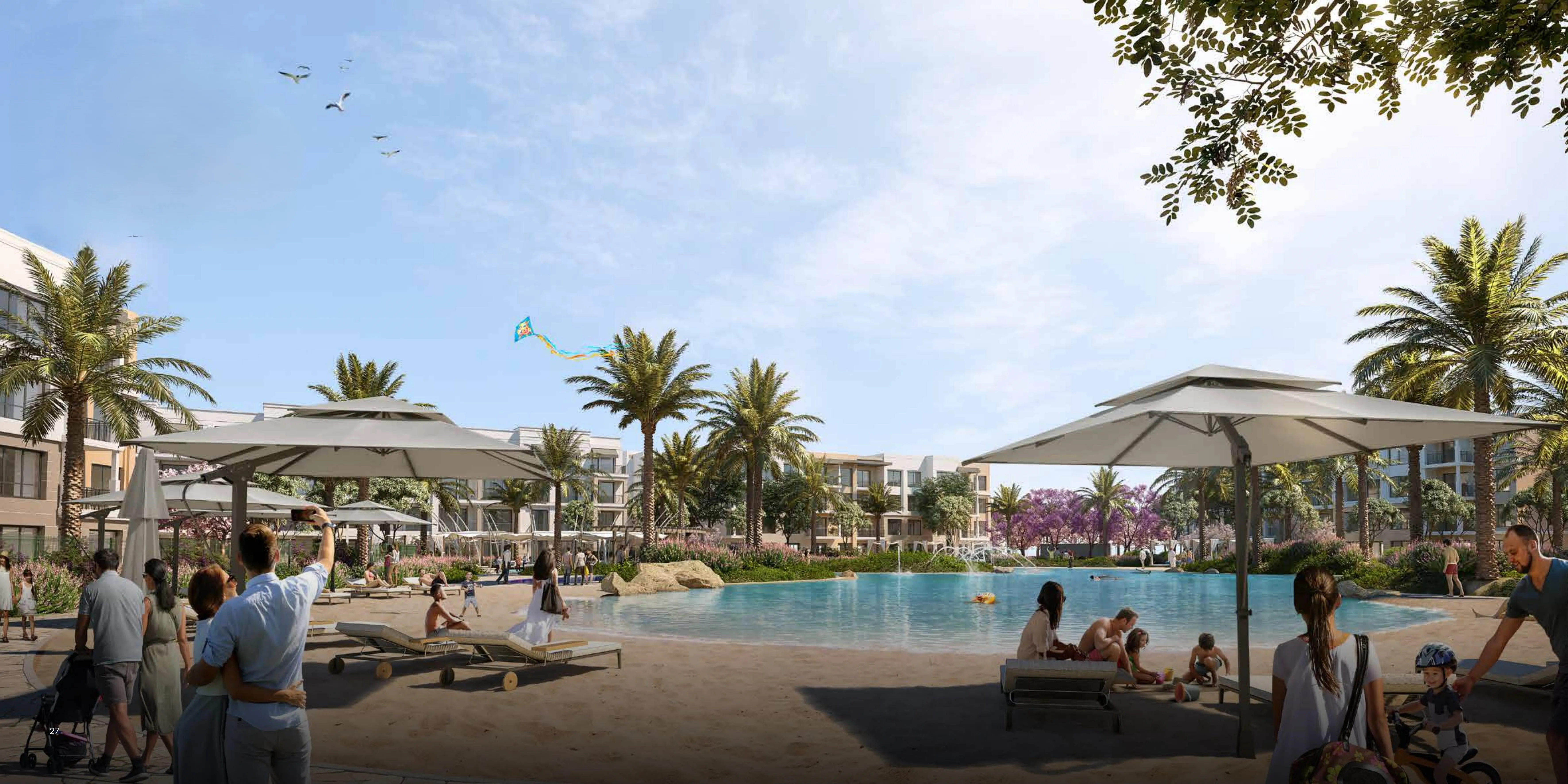 Apartment for sale in Belle Vie in New Zayed of 124 m² with 2 bedrooms