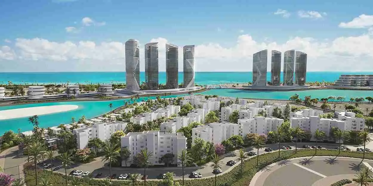 Apartment for sale in Palm Hills New Alamein in Al Alamein of 0 m² with 1 bedrooms