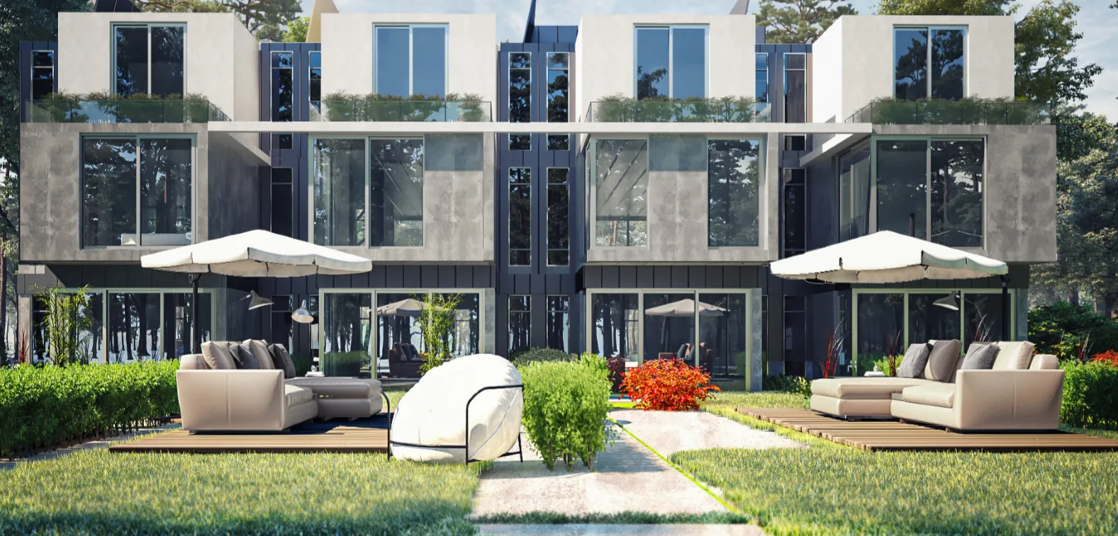 شقة للبيع في بلوم فيلدز في مدينة المستقبل بمساحة 0 م² تتكون من 2 غرف