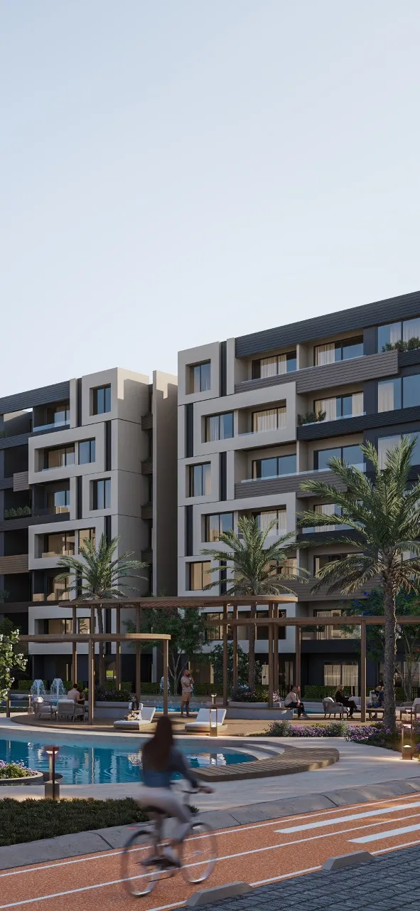 Apartment for sale in Yardin in New Cairo of 167 m² with 3 bedrooms