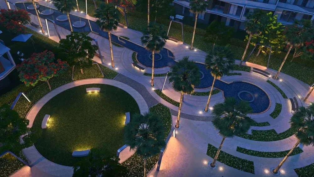  للبيع في ميد تاون سكاي في  بمساحة 0 م² تتكون من 0 غرف