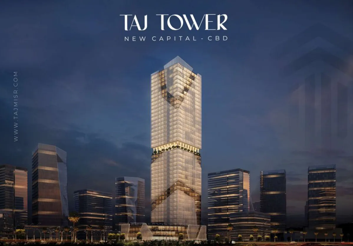 Office for sale in Taj Tower in New Capital City of 0 m² with 0 bedrooms