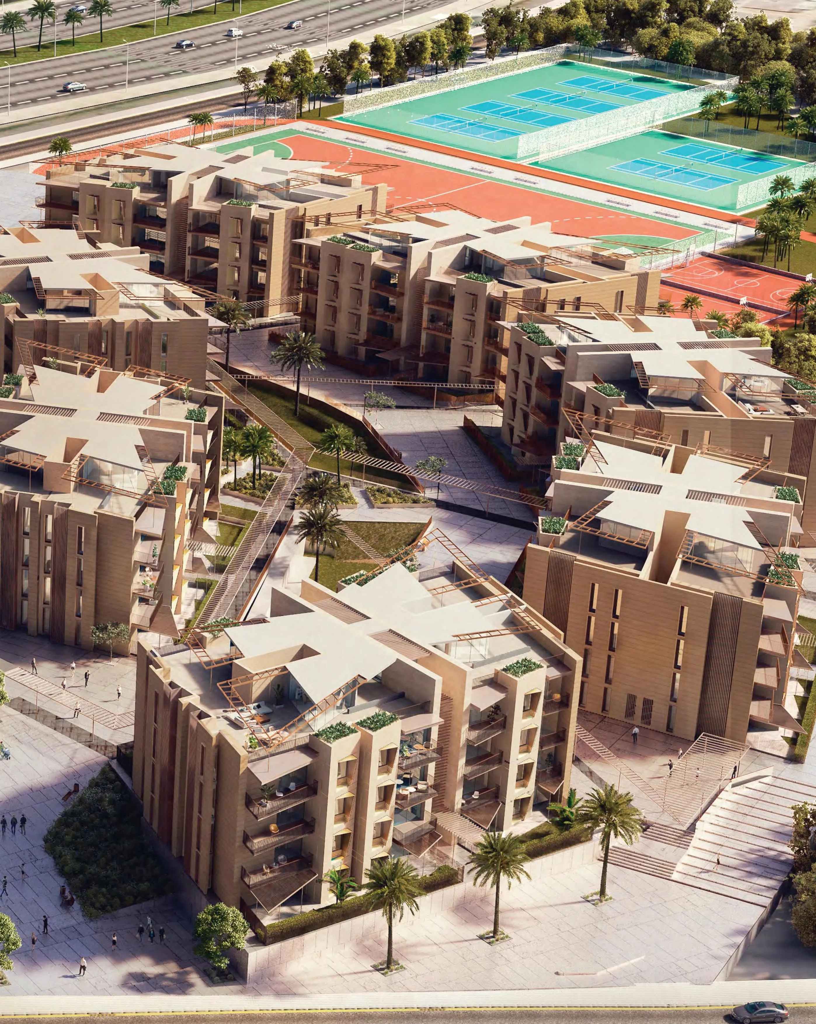 Apartment for sale in Six West in El Sheikh Zayed of 0 m² with 3 bedrooms