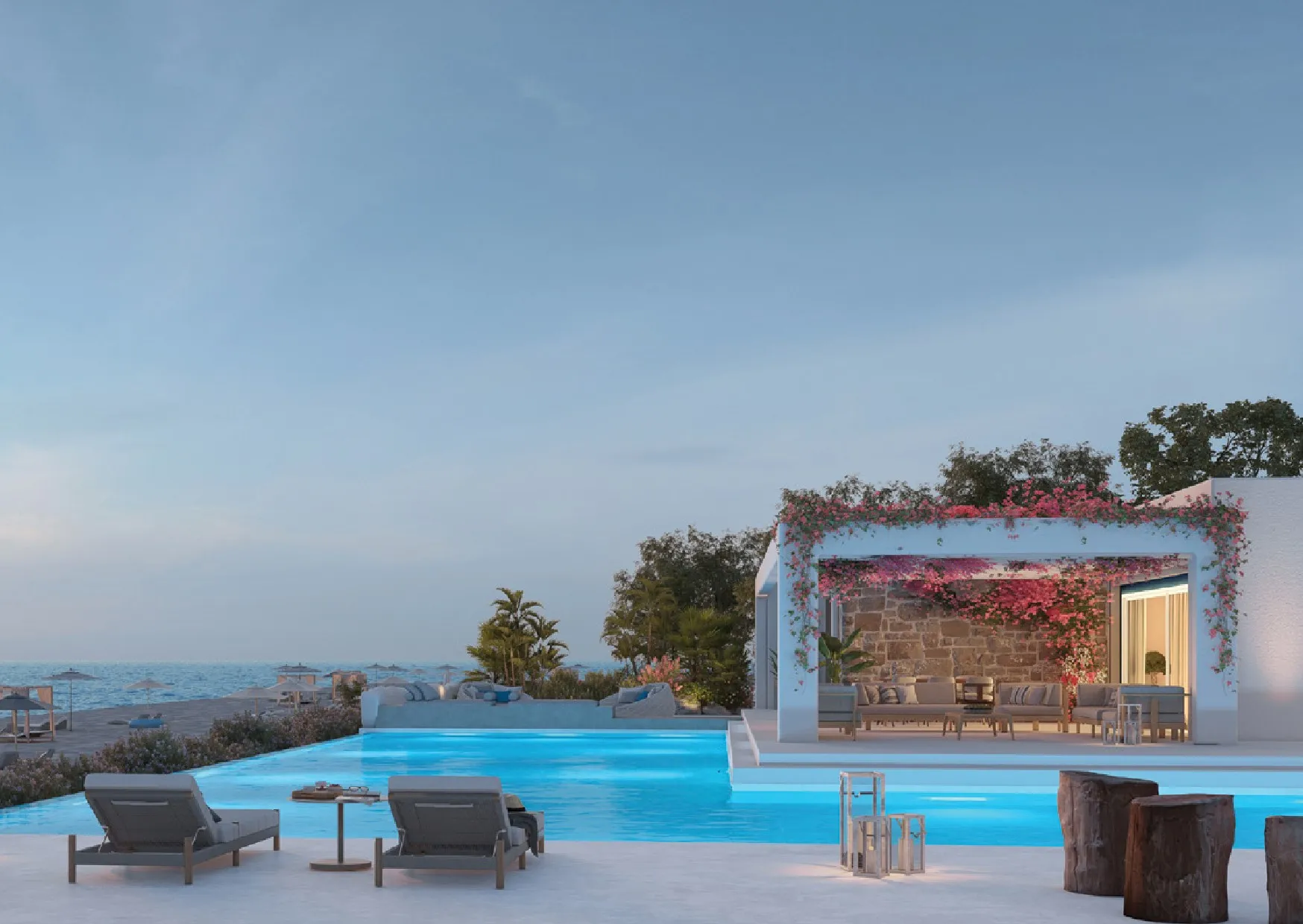 Chalet for sale in Evia Mountain View in Ras El Hekma of 0 m² with 1 bedrooms